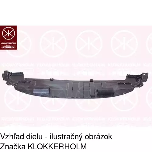 Dolný kryt nárazníka POLCAR 605534-5