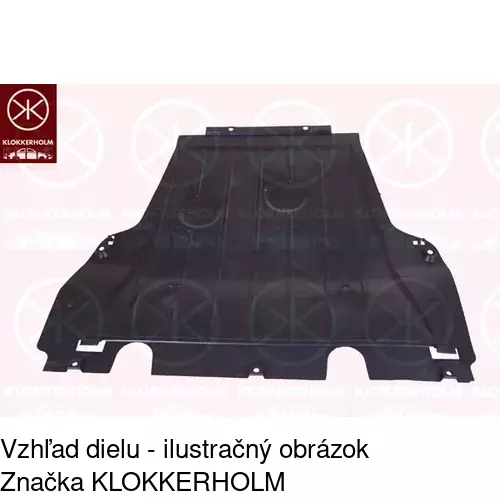 Kryt motora POLCAR 605634-6