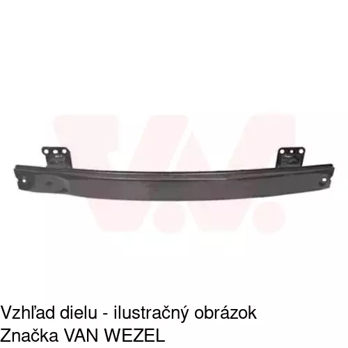 Výstuha nárazníka POLCAR 60620713 - obr. 1