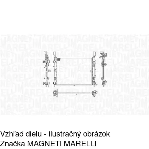 Chladiče vody POLCAR 606208B3 - obr. 4