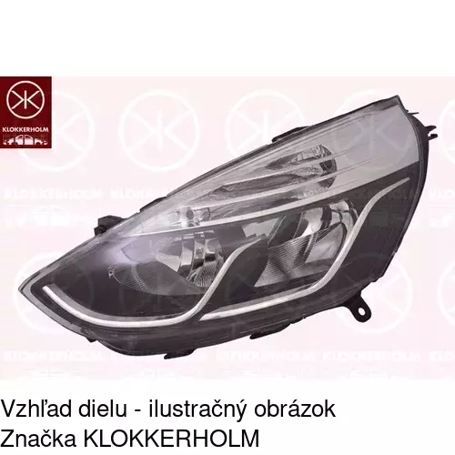 Hlavný reflektor POLCAR 60B1101U - obr. 1