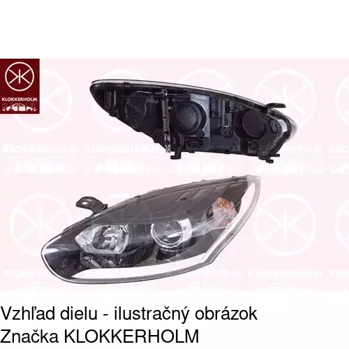 Hlavný reflektor POLCAR 60C2091U