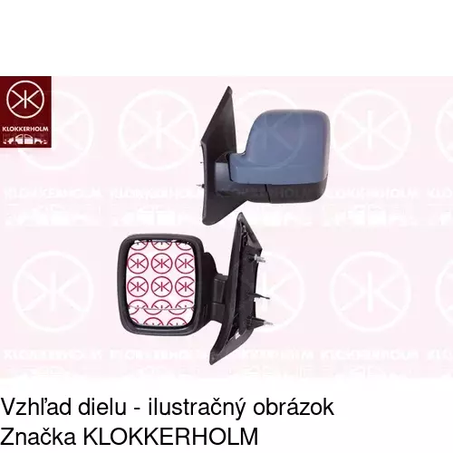 Vonkajšie zrkadlo POLCAR 60N2514M - obr. 5