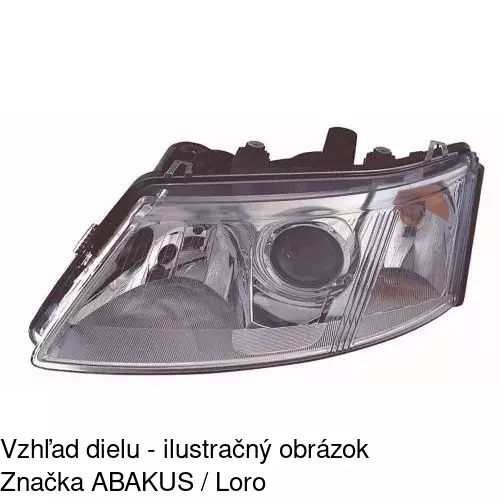 Hlavný reflektor POLCAR 6530090E - obr. 3