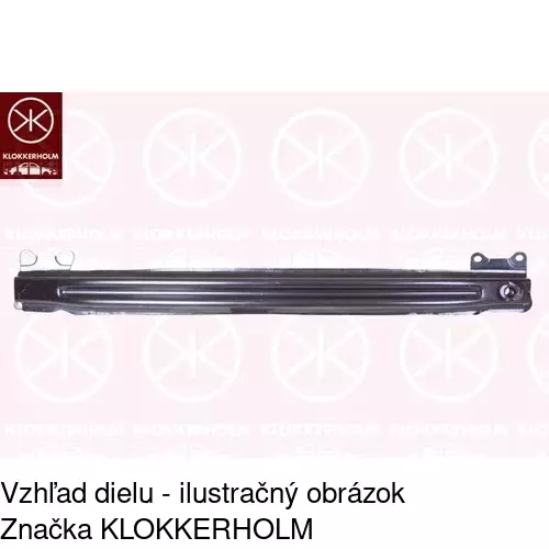 Výstuha nárazníka POLCAR 672496-3 - obr. 1