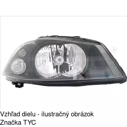 Hlavný reflektor POLCAR 6730090E - obr. 1