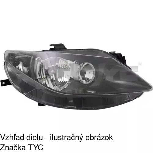 Hlavný reflektor POLCAR 6732093E