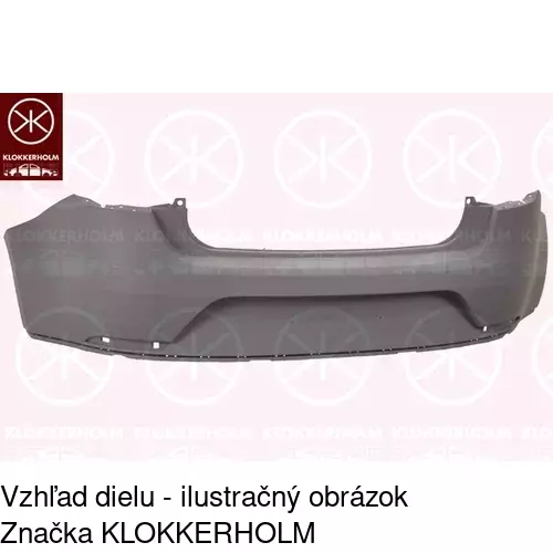 Zadný nárazník 6732961J /POLCAR/