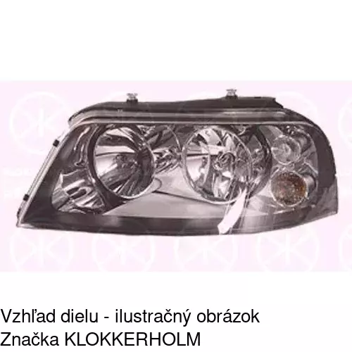 Hlavný reflektor POLCAR 675109-U - obr. 1