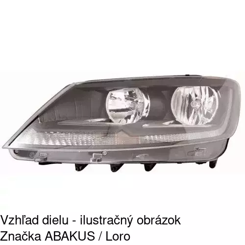 Hlavný reflektor POLCAR 675210-U - obr. 2