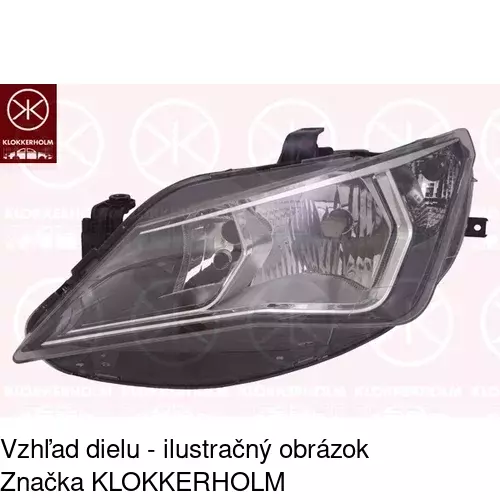 Hlavný reflektor POLCAR 67B1101V - obr. 2