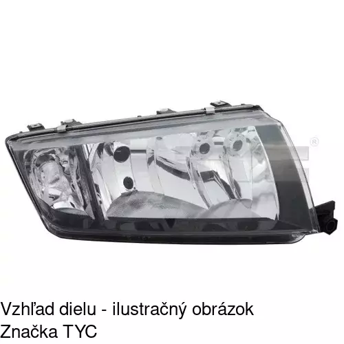 Hlavný reflektor POLCAR 6913102E