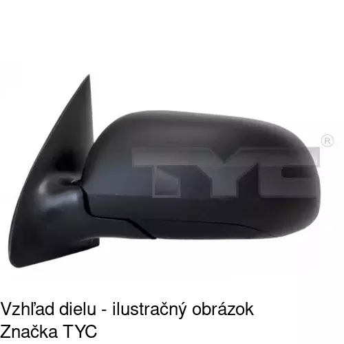 Vonkajšie zrkadlo POLCAR 6913515E