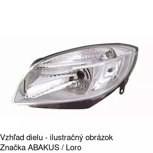 Hlavný reflektor POLCAR 691509-E - obr. 4