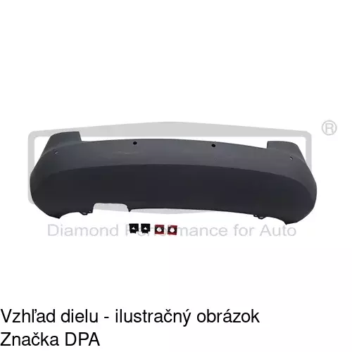 Zadný nárazník POLCAR 691596 - obr. 2