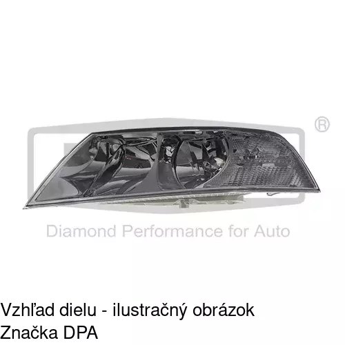 Hlavný reflektor POLCAR 692210-T - obr. 3