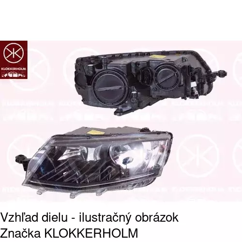 Hlavný reflektor POLCAR 69C1091U