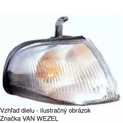 Predná smerovka POLCAR 720620-E - obr. 2