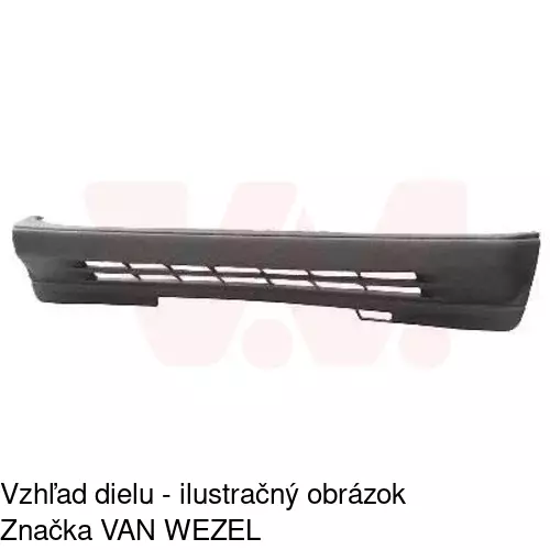 Predný nárazník POLCAR 740307