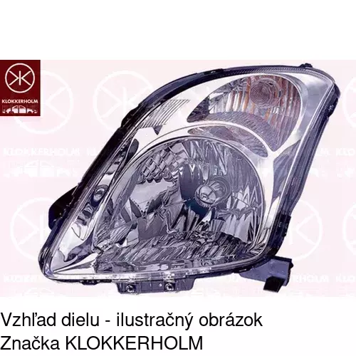 Hlavný reflektor POLCAR 7423092E - obr. 3