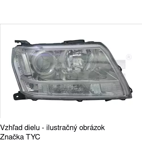 Hlavný reflektor POLCAR 7426091E - obr. 1