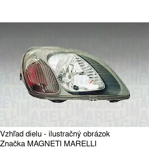 Hlavný reflektor POLCAR 810310-E - obr. 1