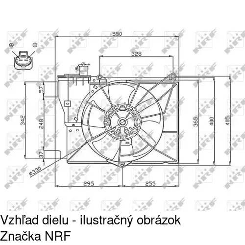 Ventilátory chladičov POLCAR 810323W3 - obr. 2