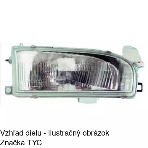 Hlavný reflektor POLCAR 8110094E