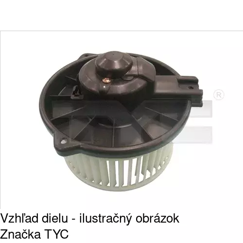 Ventilátory kúrenia POLCAR 8110NU-1