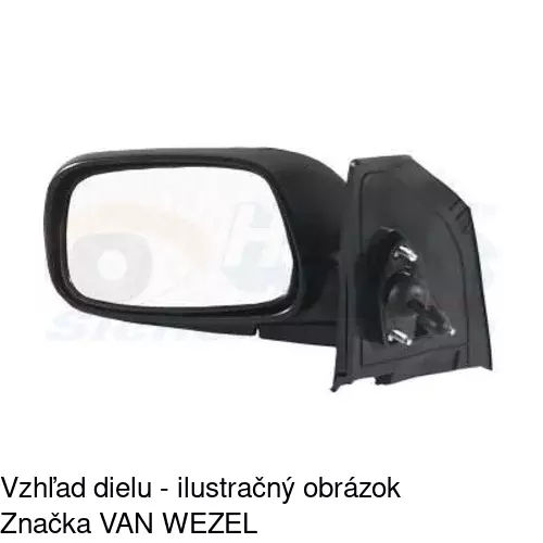 Vonkajšie zrkadlo POLCAR 8114521E - obr. 2