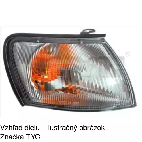 Predná smerovka POLCAR 8122203E