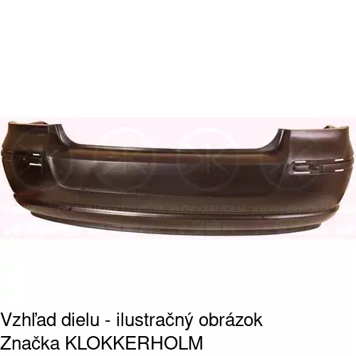 Zadný nárazník POLCAR 812596