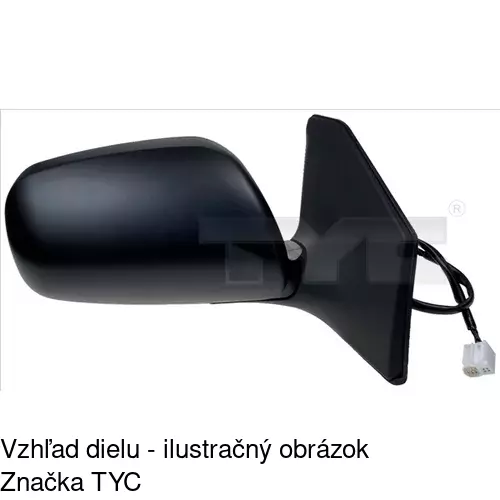 Vonkajšie zrkadlo POLCAR 8126525E - obr. 4