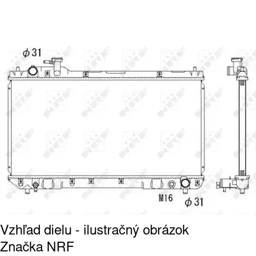 Chladiče vody POLCAR 814408-2