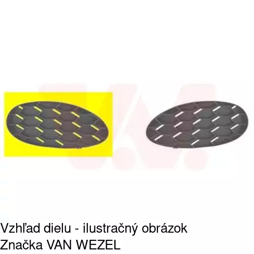 Kryt v nárazníku POLCAR 815327-2