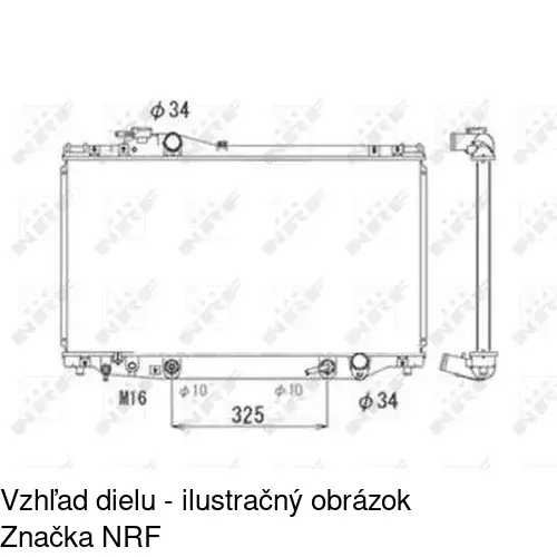 Chladiče vody POLCAR 816108-3