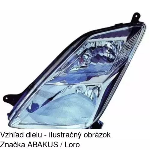 Hlavný reflektor POLCAR 816209-E