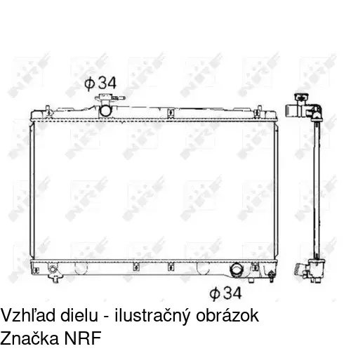 Chladiče vody POLCAR 818708-2