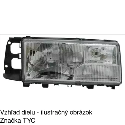 Hlavný reflektor POLCAR 903209-E - obr. 1