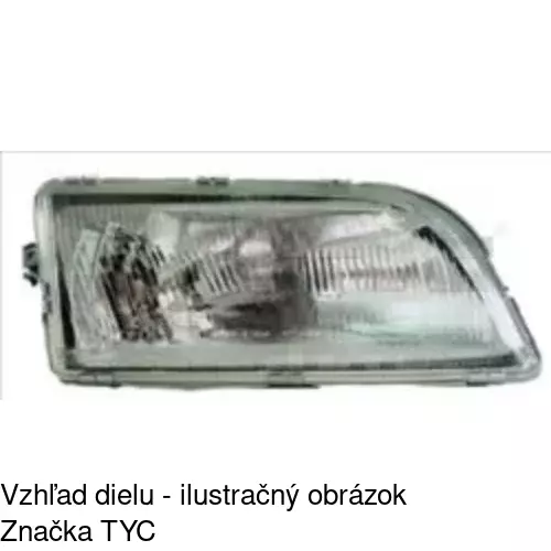 Hlavný reflektor POLCAR 9040100E