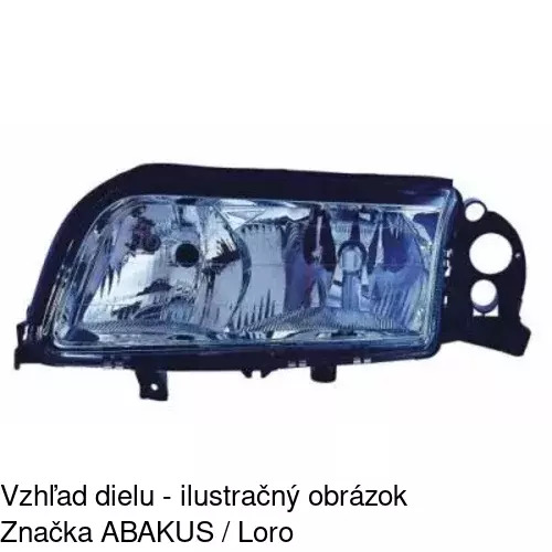 Hlavný reflektor POLCAR 908010-E - obr. 4