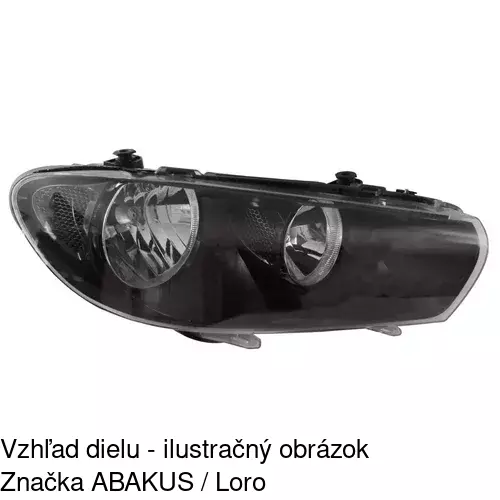 Hlavný reflektor POLCAR 951110-E - obr. 1