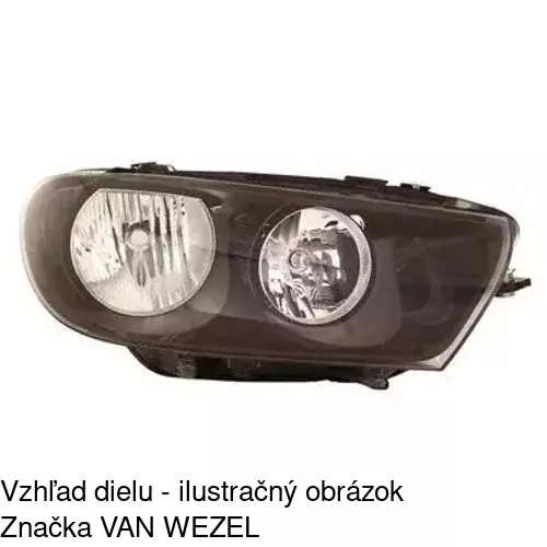 Hlavný reflektor POLCAR 951110-E - obr. 2