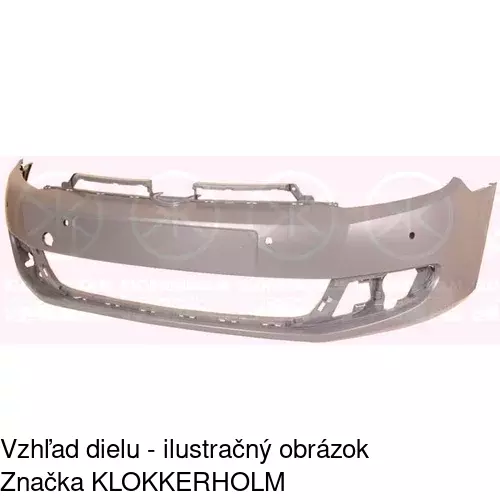 Predný nárazník POLCAR 9518071J