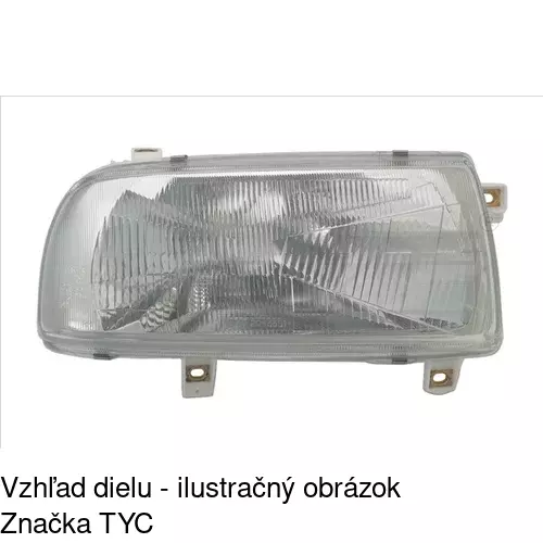 Hlavný reflektor POLCAR 953909-H