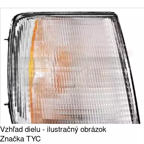 Predná smerovka POLCAR 9546201H