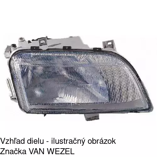 Hlavný reflektor POLCAR 955010-E - obr. 4