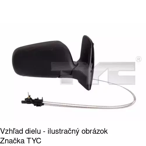 Vonkajšie zrkadlo POLCAR 955051-M - obr. 5