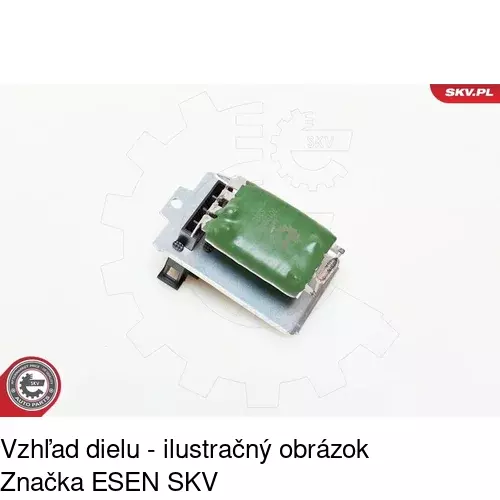 Ovládače klimatizácie POLCAR 9550KST-1 - obr. 5