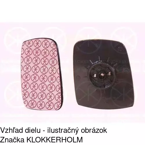 Vonkajšie zrkadlo POLCAR 956651-E - obr. 4